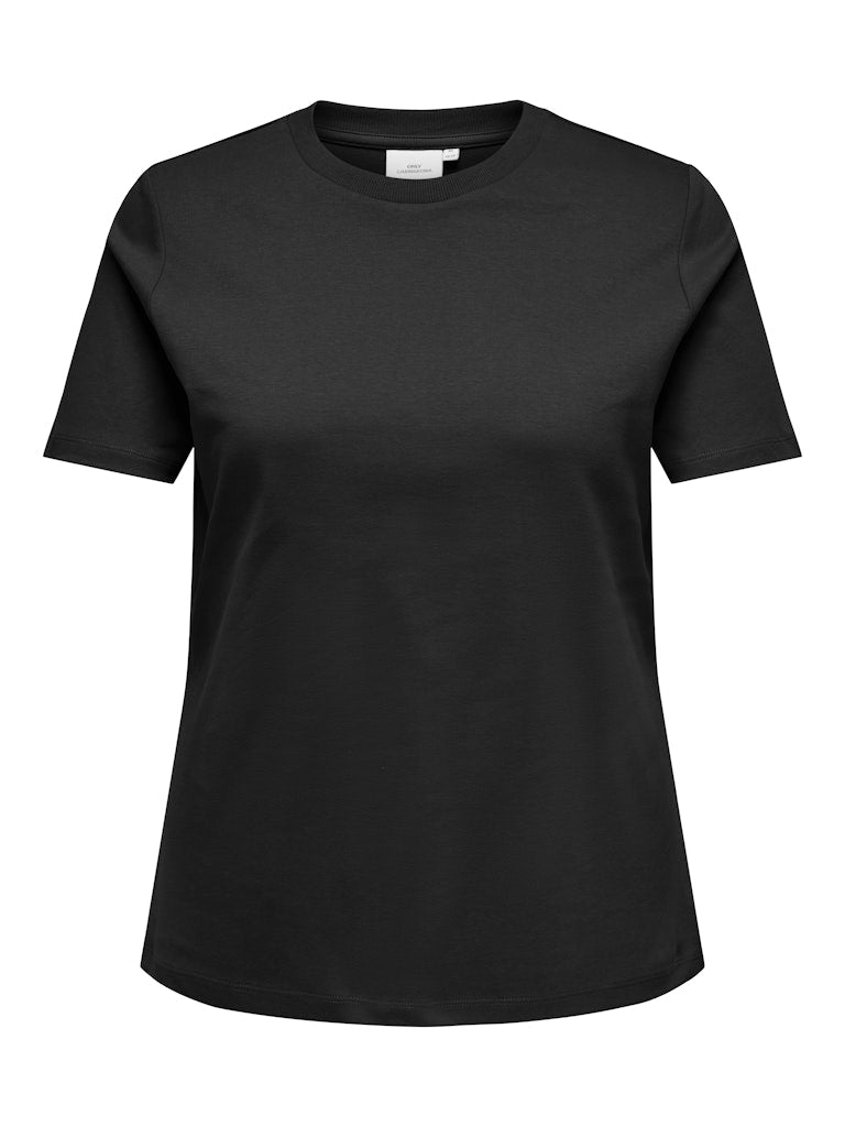 Only Caramkoma Damen T-Shirts Black
