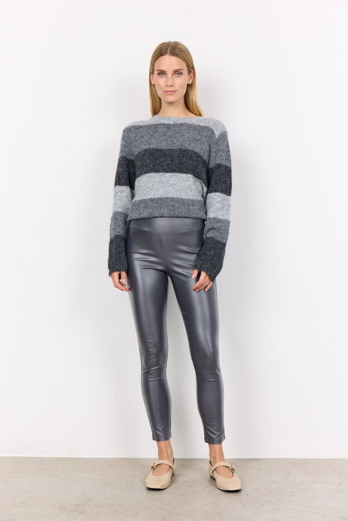 Soya Concept Damen Hosen Iron Grey