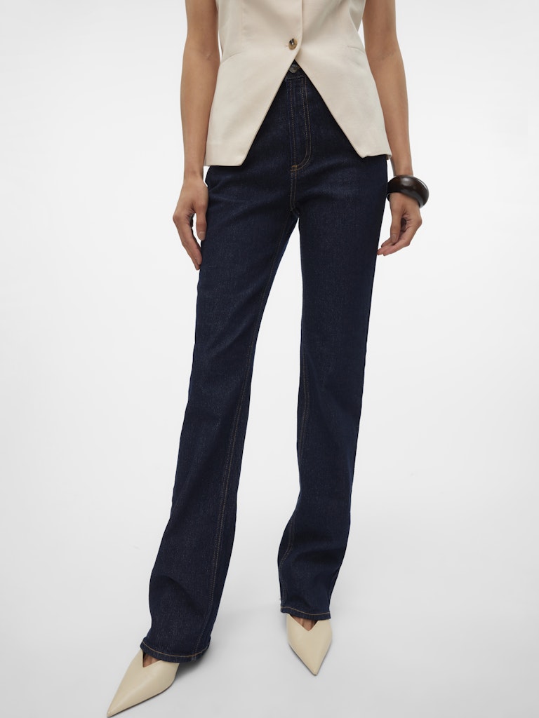 Vero Moda Damen Jeans Dark Blue Denim