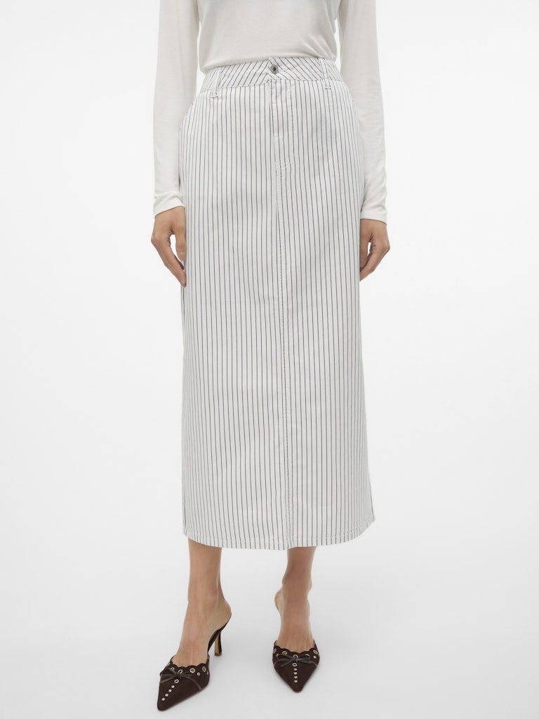 Vero Moda Damen Rcke Snow White/Navy