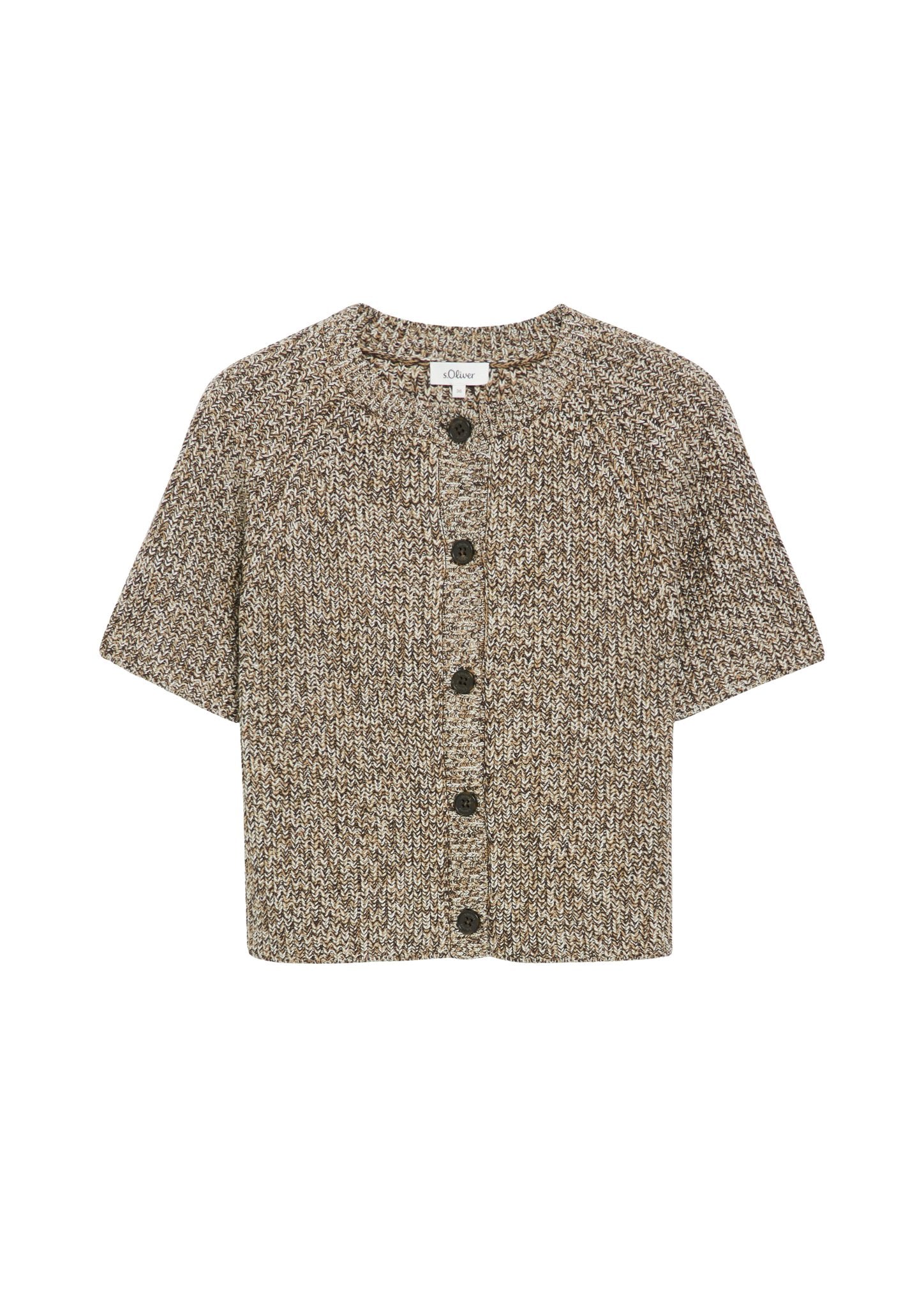 S. Oliver red Damen Strickjacken X Brown