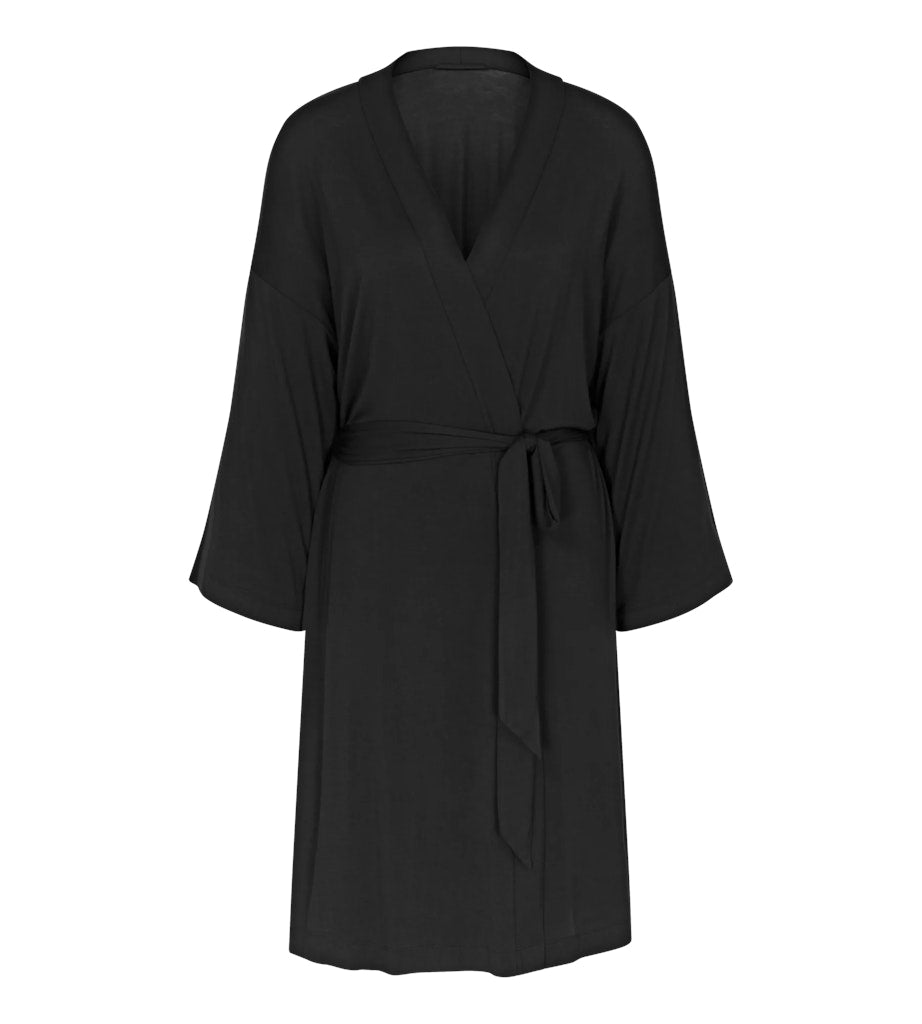 Triumph Bademantel Black