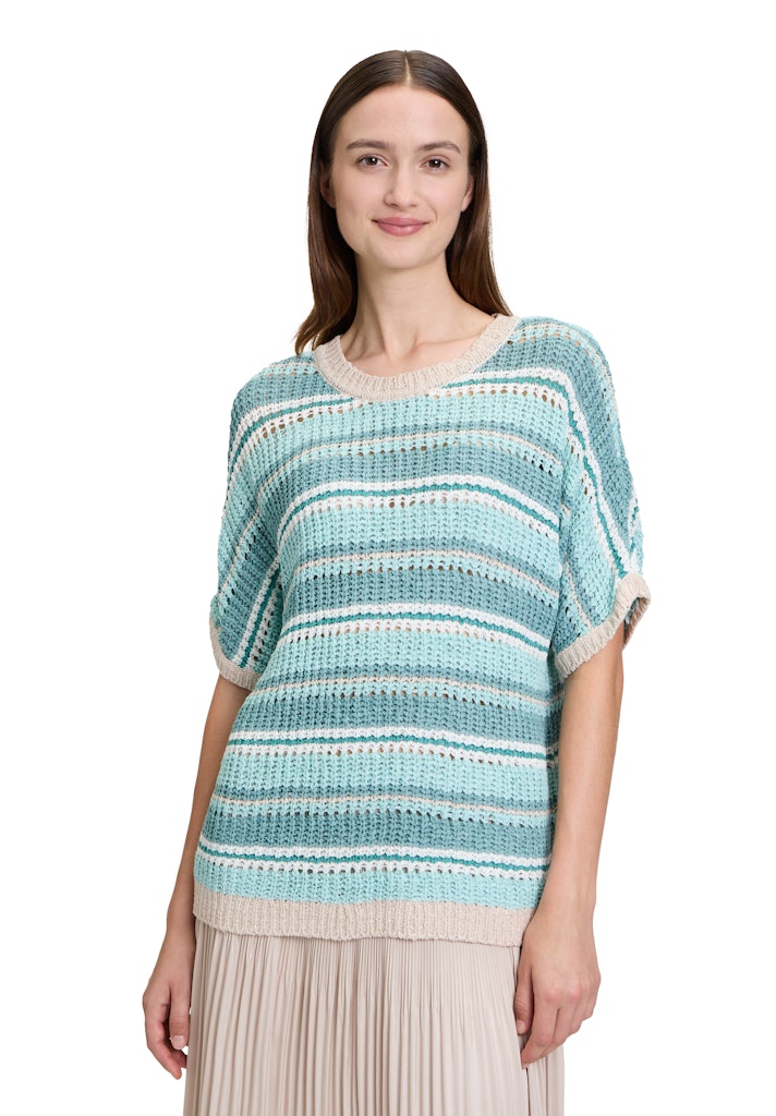 Betty & Co Damen Pullover Mint/Nature