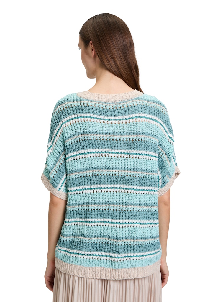 Betty & Co Damen Pullover Mint/Nature