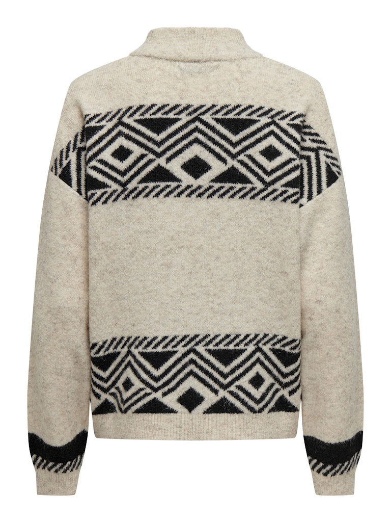 only Damen Pullover Pumice Stone/Bl