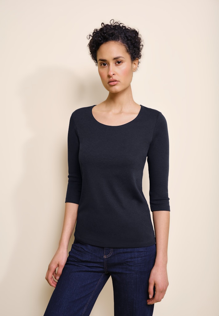 Street One Damen T-Shirts Deep Blue