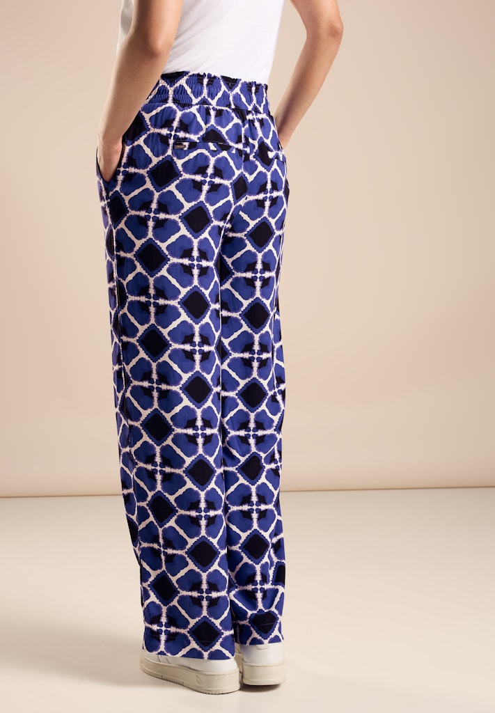 Street One Damen Hosen Violet Bl