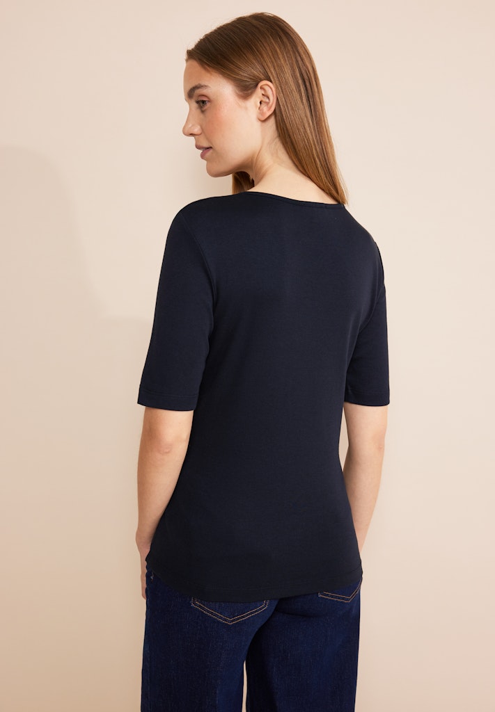 Street One Damen T-Shirts Deep Blue