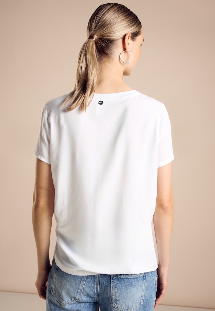 Street One Damen Blusen White