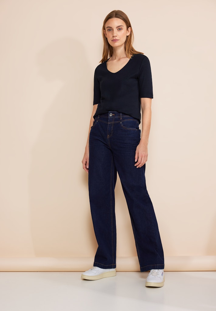 Street One Damen T-Shirts Deep Blue