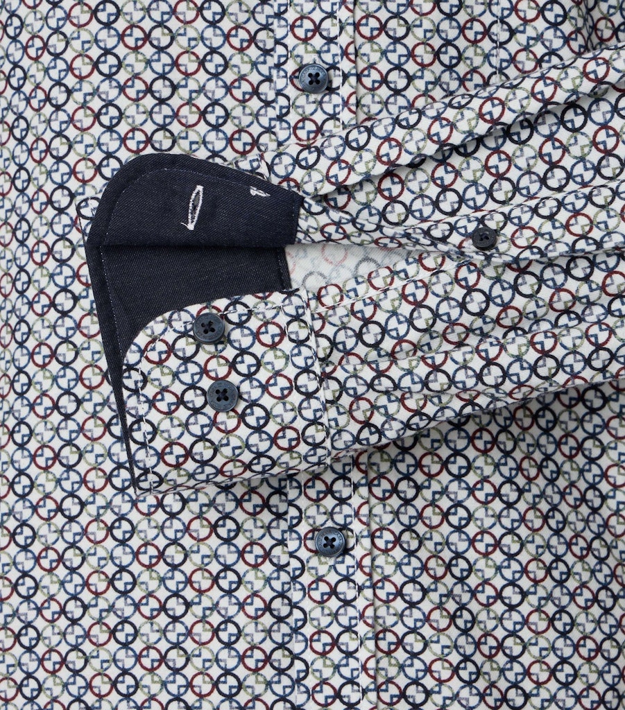 Casa Moda Herren Hemden Blau