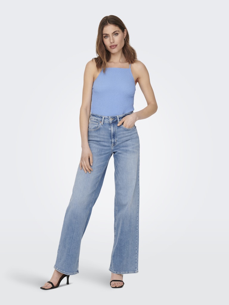 Only Damen Jeans Light Blue Deni