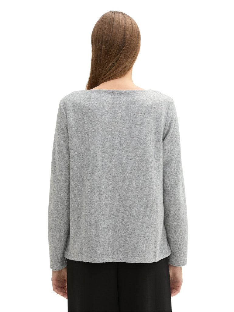 Tom Tailor Damen Sweatshirts Medium Silver G