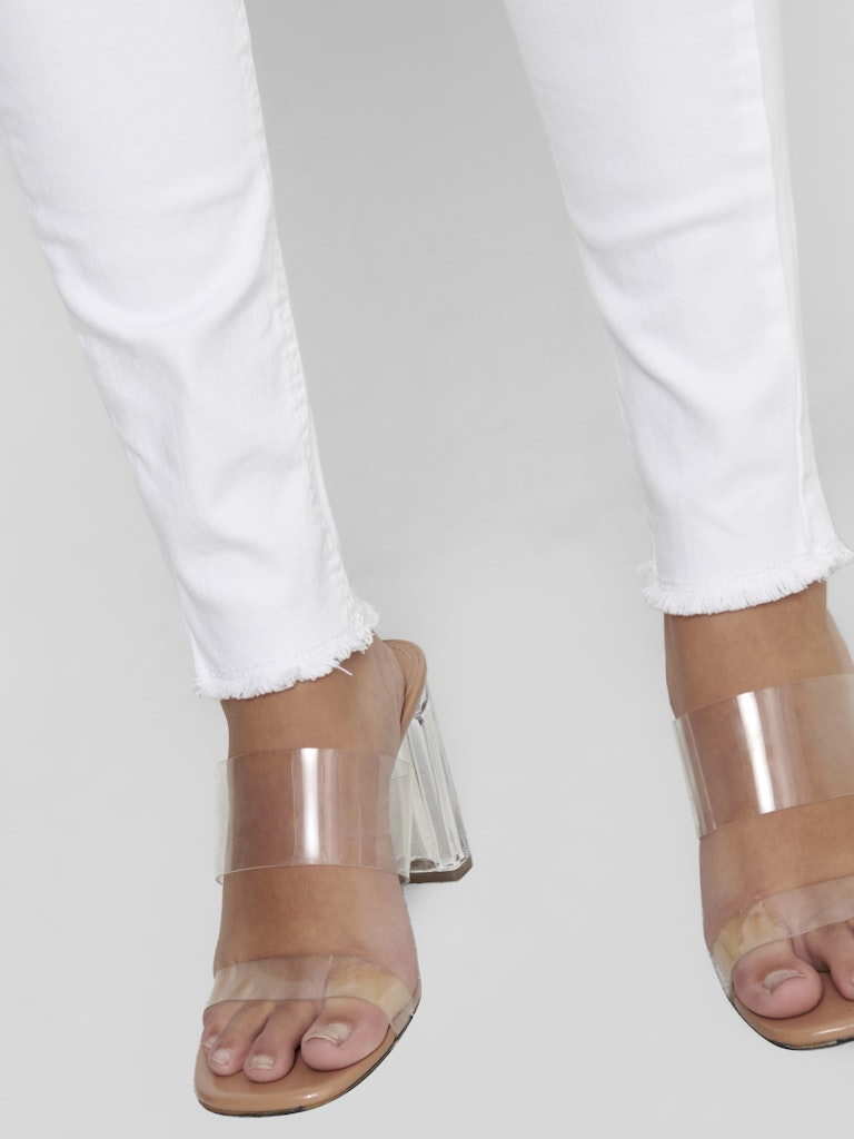 Only Damen Jeans White