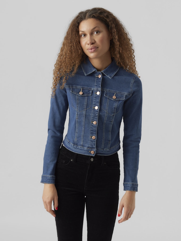 Vero Moda Damen Jacken Medium Blue Den