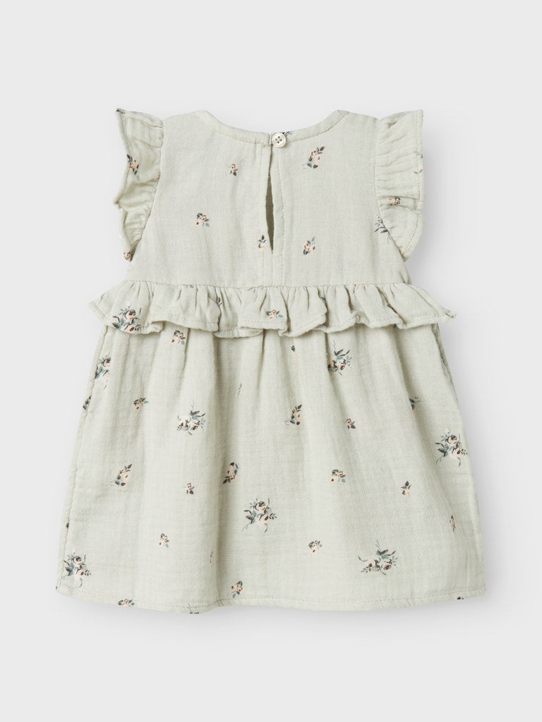 Name it Baby Kleider Aqua Gray