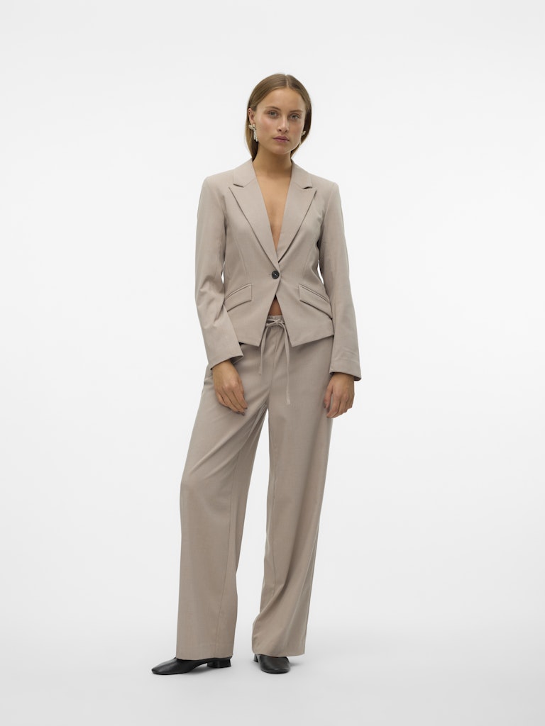Vero Moda Damen Hosen Moon Rock/Melan