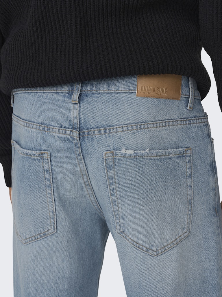 Only & Sons Herren Jeans Light Blue Deni