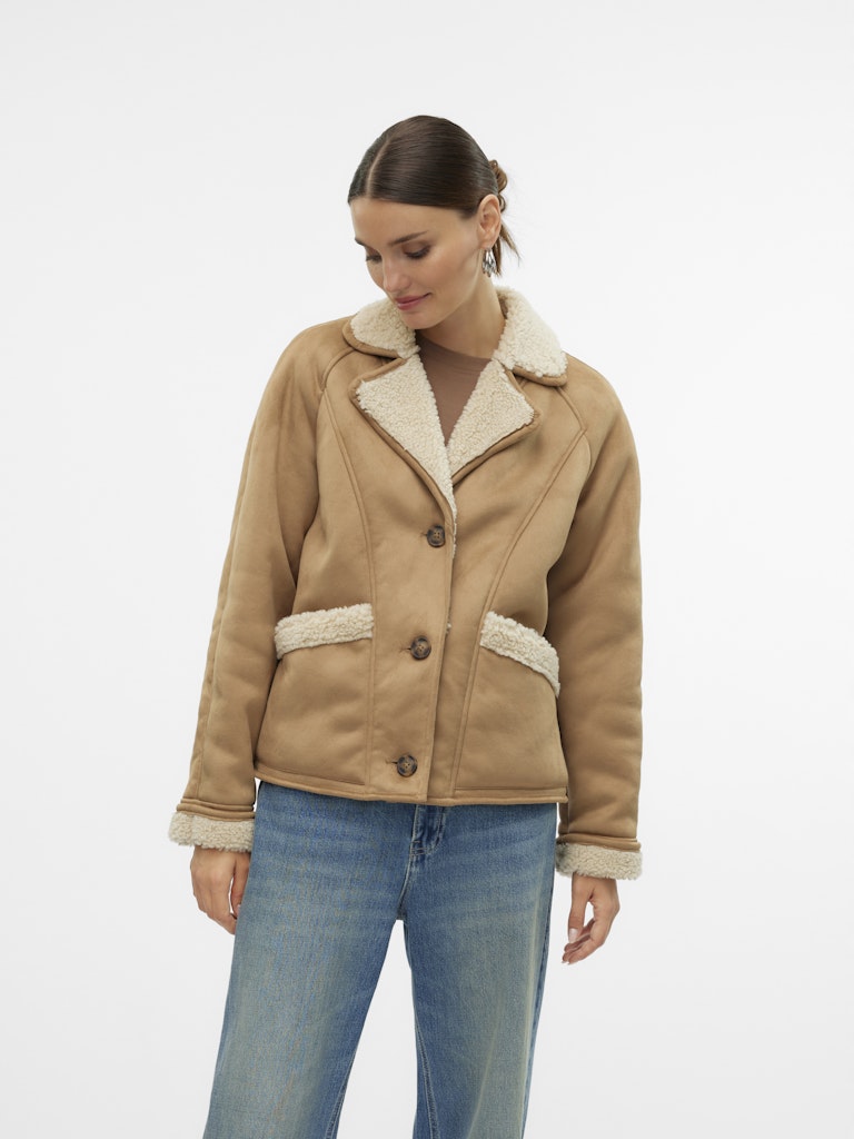 Vero Moda Damen Jacken Tigers Eye/Tedd
