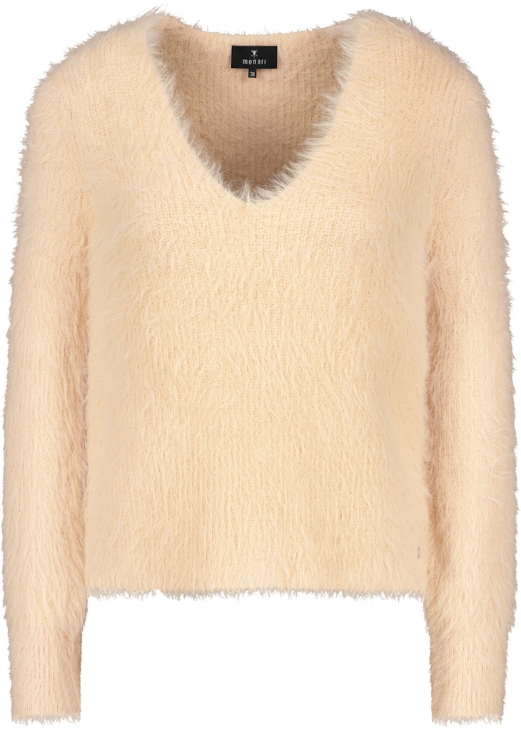 Monari Damen Pullover Peach Necta