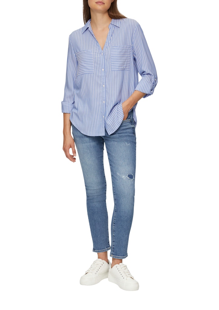 S. Oliver red Damen Blusen Blue