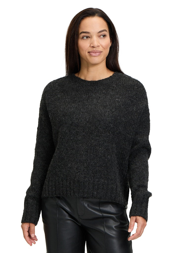 Cartoon Damen Pullover Anthracite Mela