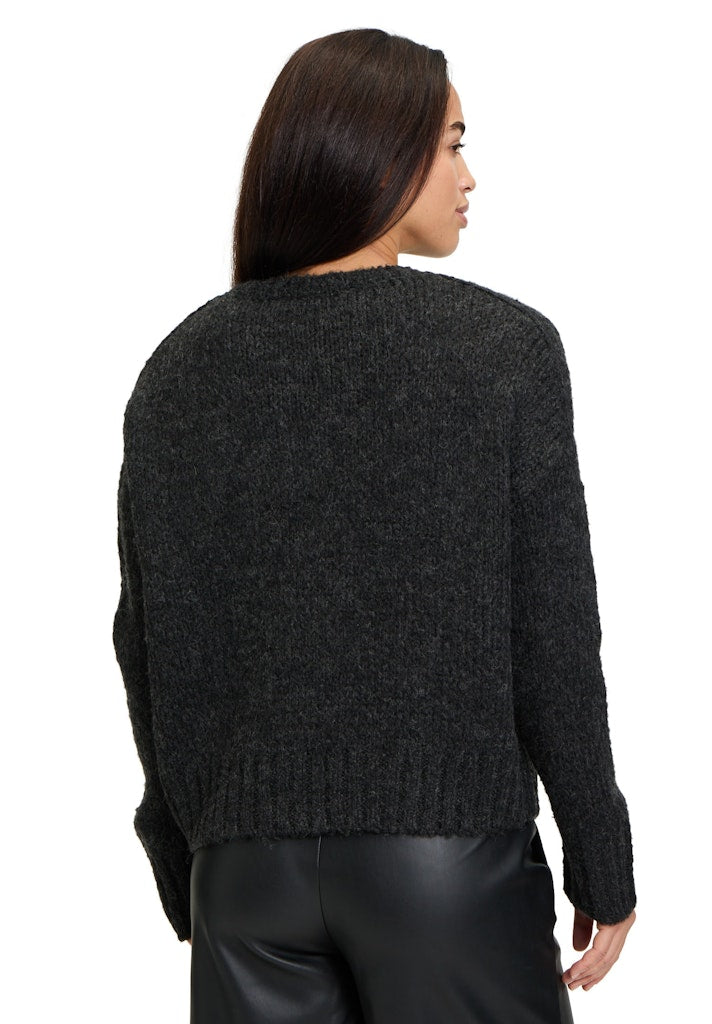 Cartoon Damen Pullover Anthracite Mela