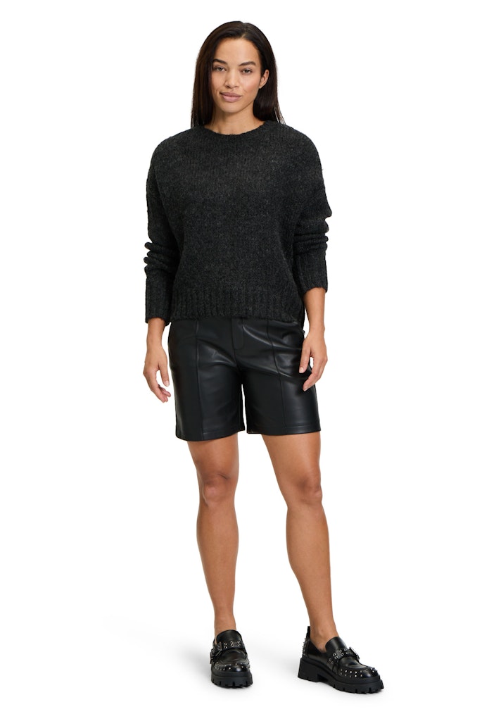Cartoon Damen Pullover Anthracite Mela