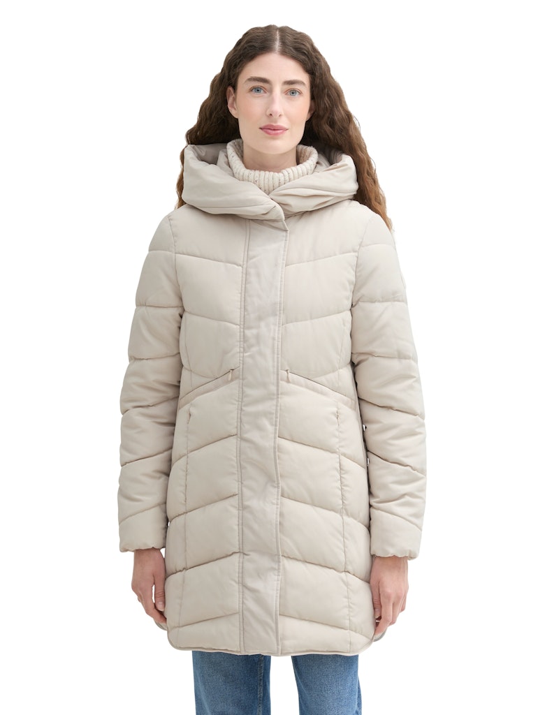 Tom Tailor Damen Mäntel Dusty Beige