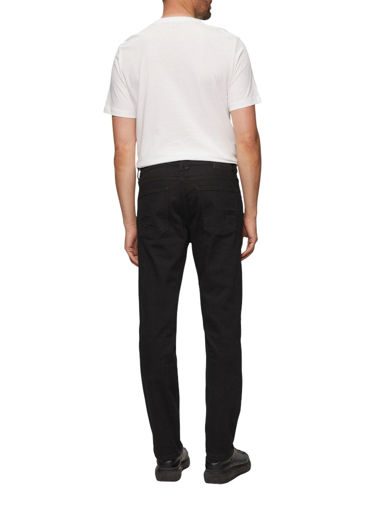 S. Oliver red Herren Jeans Grey/Black