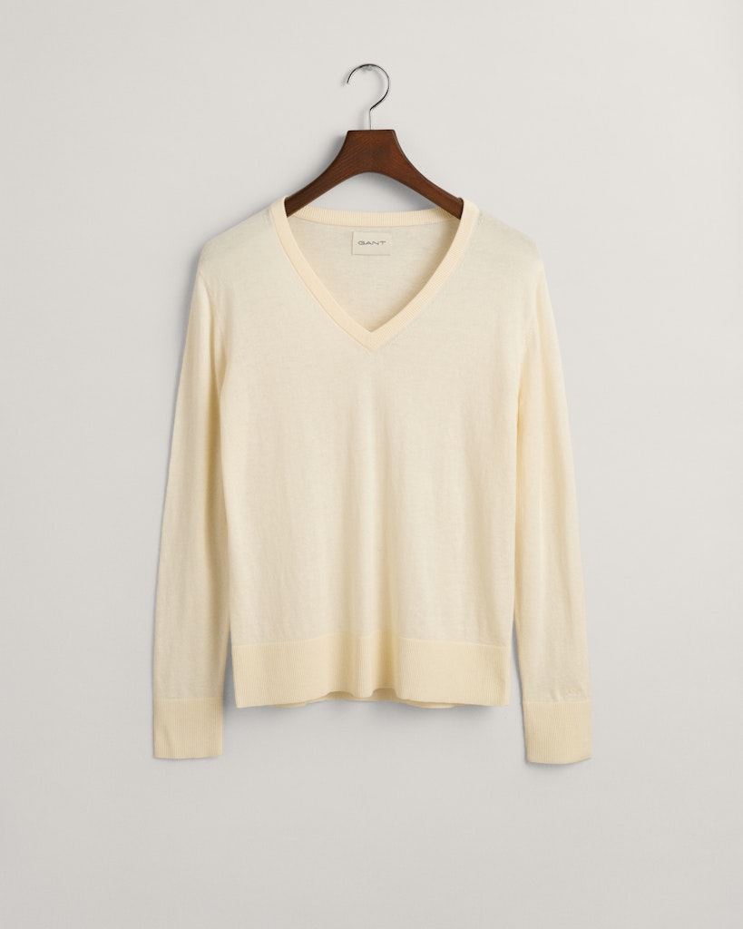 Gant Damen Pullover Cream