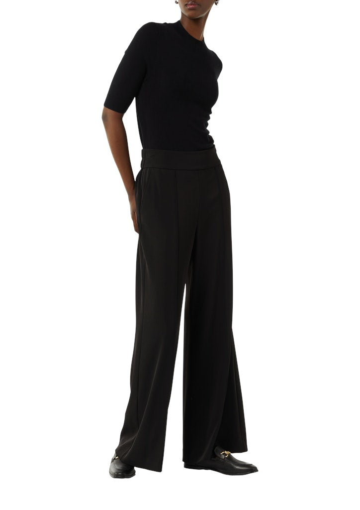 Comma Damen Hosen Grey/Black