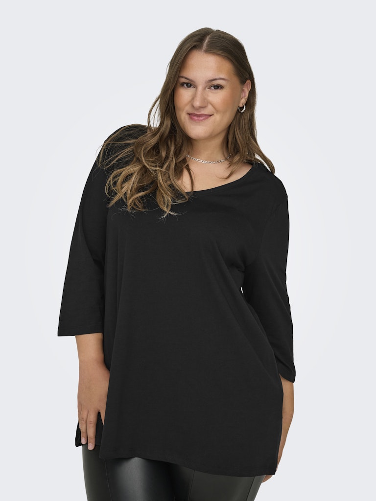 Only Caramkoma Damen T-Shirts Black