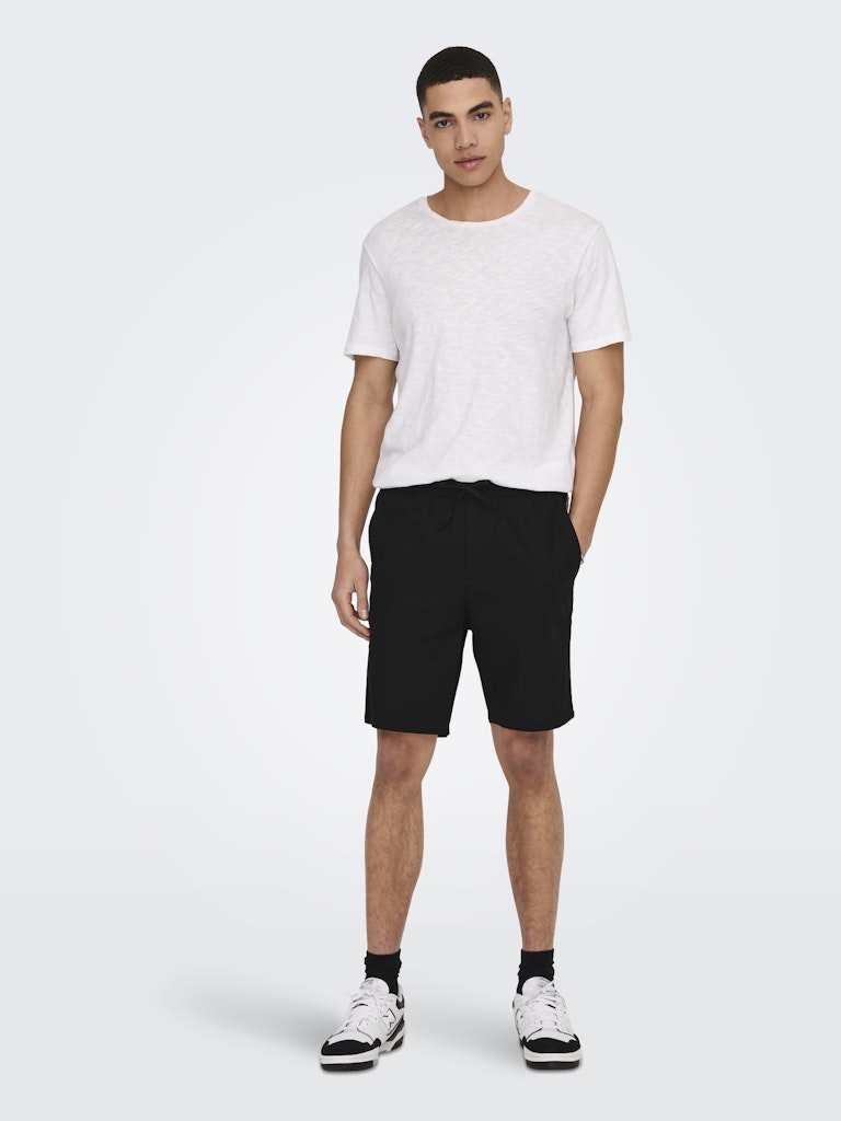 Only & Sons Herren Shorts Black
