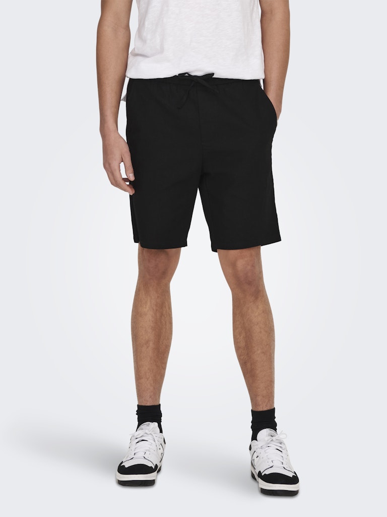 Only & Sons Herren Shorts Black