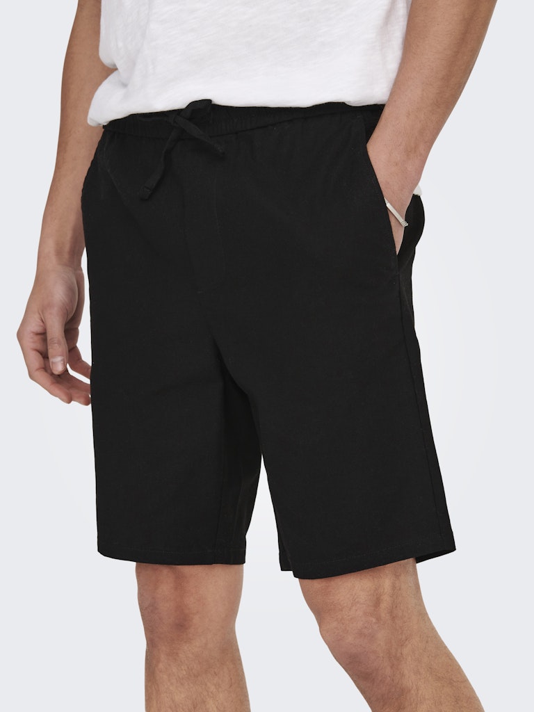 Only & Sons Herren Shorts Black