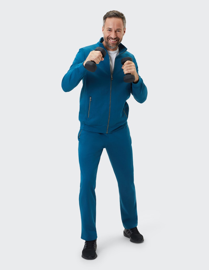 Joy Fitnessshirts Poseidon Blue