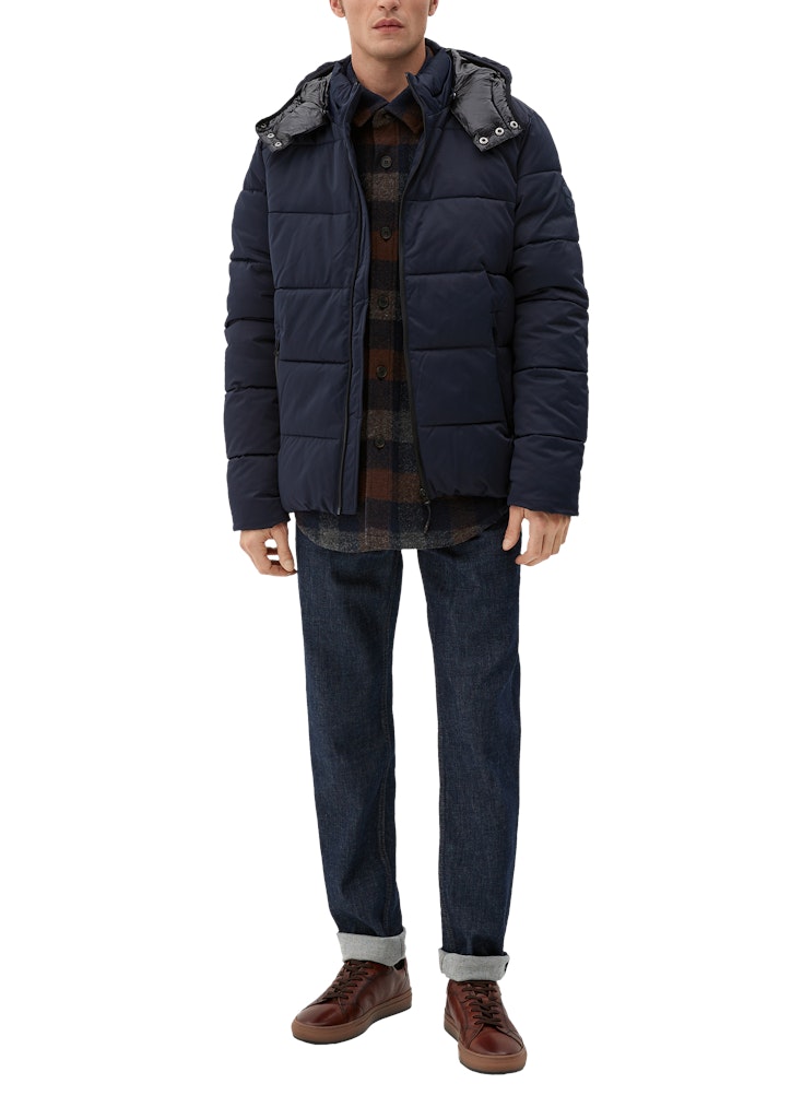 S. Oliver red Herren Jacken Dark Blue