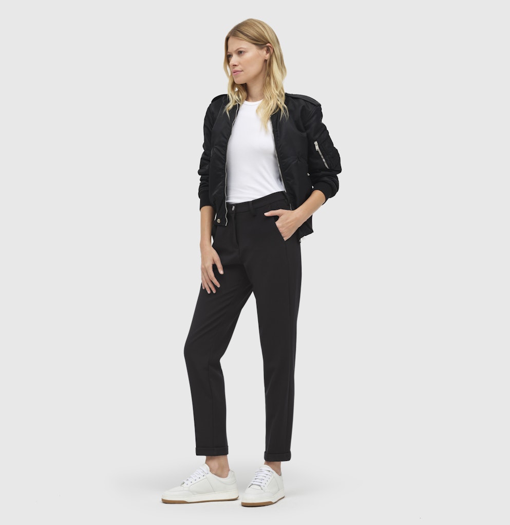 Mac Damen Hosen Black