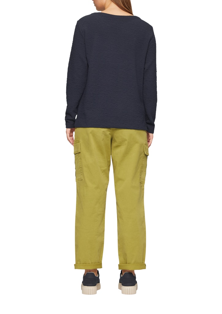 S. Oliver red Damen Sweatshirts Blue
