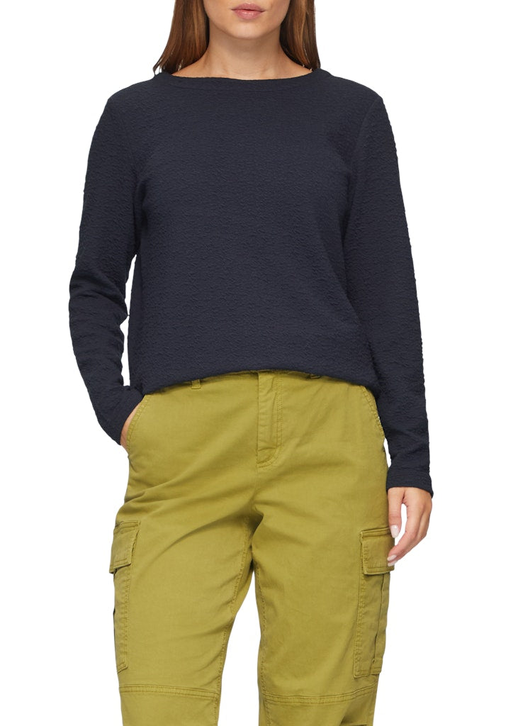 S. Oliver red Damen Sweatshirts Blue