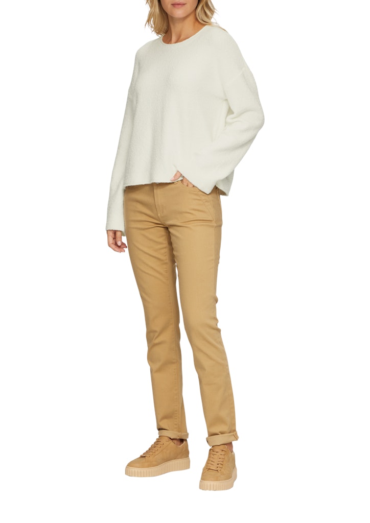 S. Oliver red Damen Pullover White