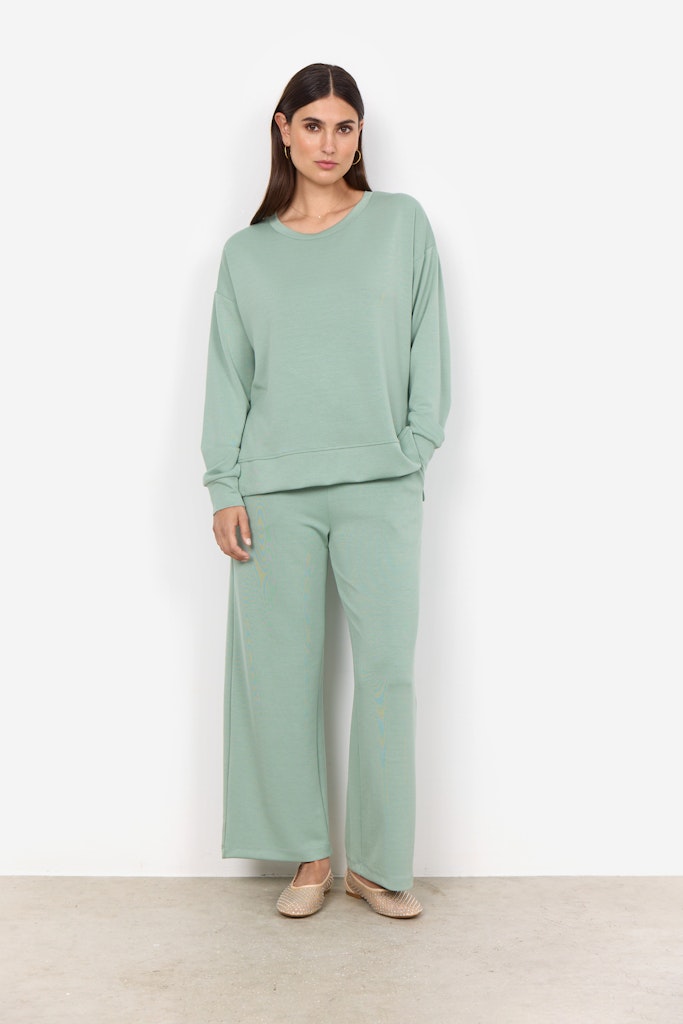 Soya Concept Damen Sweatshirts Mineral Green