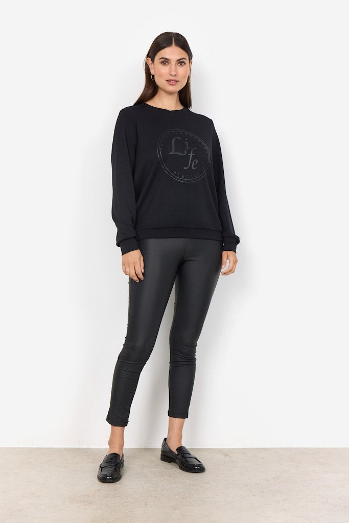 Soya Concept Damen Sweatshirts Black