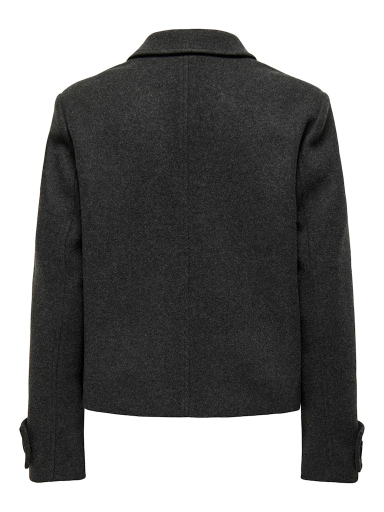 Only Damen Jacken Dark Grey Melan
