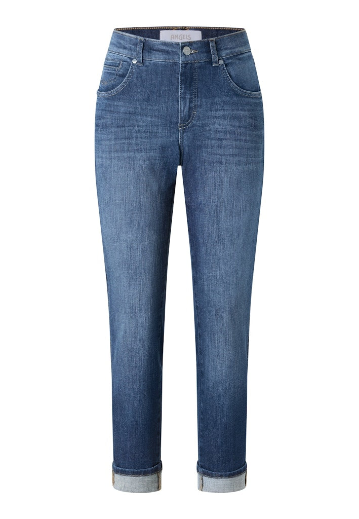 Angels Damen Jeans Mid Blue U