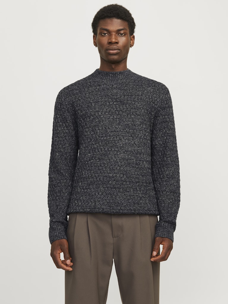 Jack & Jones Herren Pullover Black Beauty/Me