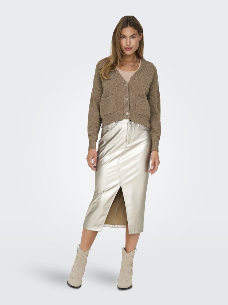 Only Damen Strickjacken Macchiato