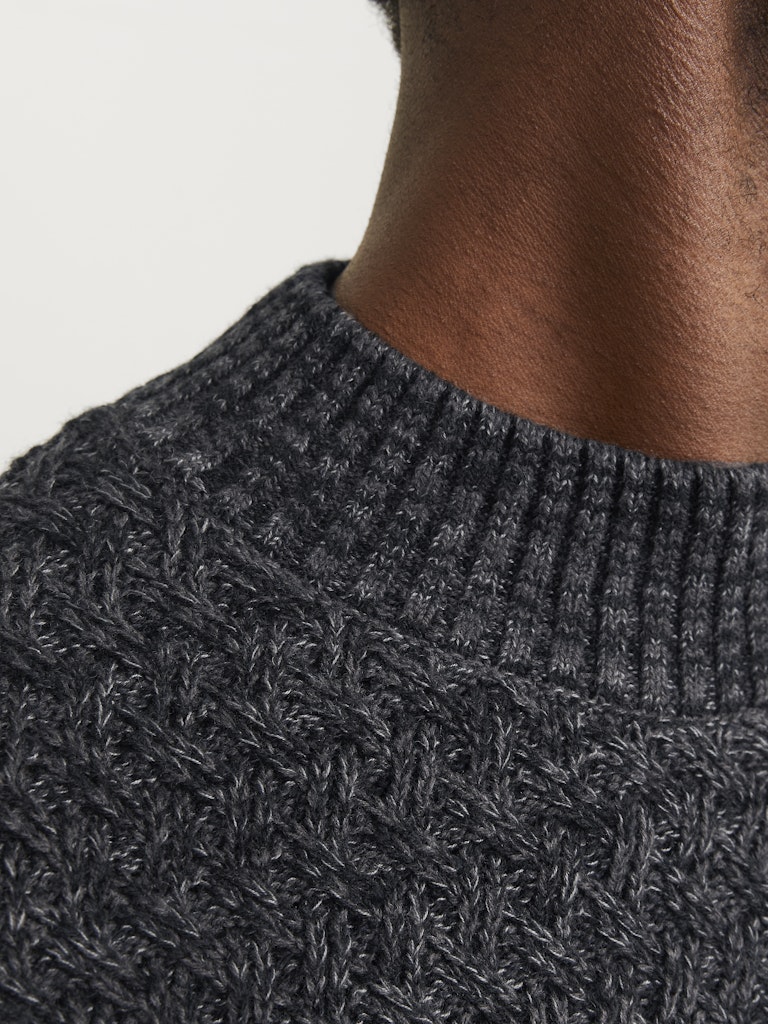 Jack & Jones Herren Pullover Black Beauty/Me