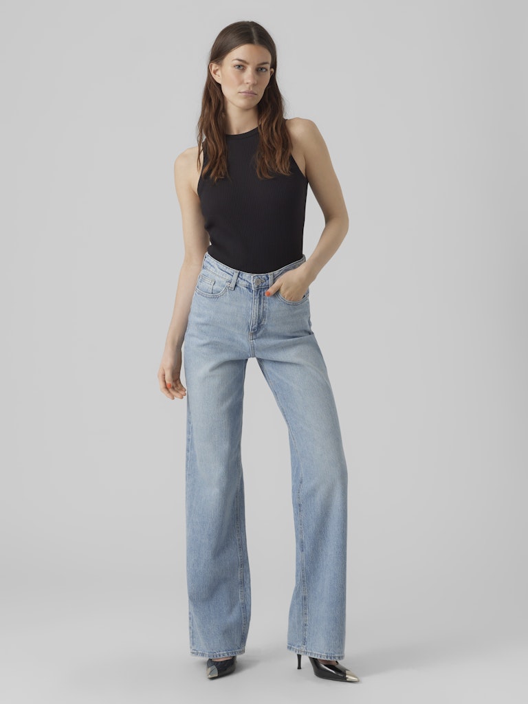 Vero Moda Damen Jeans Light Blue Deni